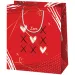 Borsa regalo di dimensioni normali "Love" 11x6x15cm