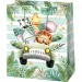 Borsa regalo di medie dimensioni con animali avventurosi 18x23x10cm