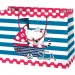 Borsa regalo di medie dimensioni con gatti 18x23x10 cm