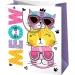 Borsa regalo di medie dimensioni con gatti Meow 18x23x10 cm