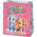 Borsa regalo esclusiva grande di colore rosa Paw Patrol, dimensioni 27x14x33 cm