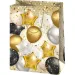 Borsa regalo gigante con fantasia di palloncini 33x15x44,5 cm
