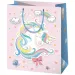 Borsa regalo gigante con motivo unicorno 33x15x44,5 cm