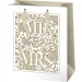 Borsa regalo grande per matrimonio Mr. e Mrs. 27x14x33cm