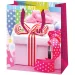 Borse regalo esclusive di dimensioni normali rosa 11x6x14cm