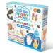 Buddy&amp;Barney: Set adesivo per piastrelle che cambia colore - Impronte fangose