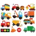 Buddy&amp;Barney: Set cambia colore da attaccare sulle piastrelle - Macchine da lavoro