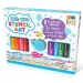 Buddy&amp;Barney gioco da bagno - set di 8 gessetti con stampino