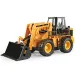 Bulldozer telecomandato RC 2,4GHz con 6 funzioni diverse in scala 1/24