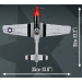 COBI: Aereo da costruzione Mustang P-51D "TOP GUN: Maverick" (5846)