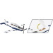 COBI: Beechcraft T-6 Texan II giocattolo da costruzione blu-bianco (26624)