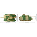 COBI: Carro armato Panzer IV Ausf. J set di costruzione (3097)