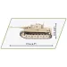 COBI: Carro armato Pzkpfw VI Tiger 131 set di costruzione (2710)