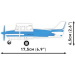 COBI: Cessna 172 Skyhawk gioco di costruzione bianco-blu (26622)