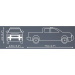 COBI: Dodge RAM 1500 auto della polizia set di costruzione (24608)