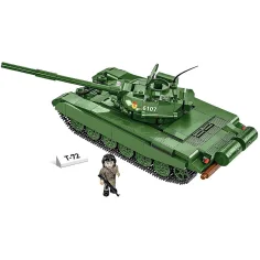 COBI: Forze Armate T-72 (Germania Est/Unione Sovietica) kit di costruzione di carro armato (2625) immagine 3