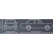 COBI: Gioco di costruzione Opel Rekord C 1900 L (24598)