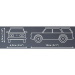 COBI: Gioco di costruzione Polski Fiat 125p Kombi (24603)