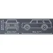 COBI: Gioco di costruzione Polski Fiat 125p Kombi (24603)