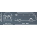 COBI: Gioco di costruzione Volkswagen T2b bus (24621)