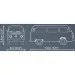 COBI: Gioco di costruzione Volkswagen T2b bus (24621)