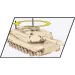 COBI: Gioco di costruzione del carro armato Abrams M1A2 (3106)