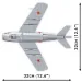 COBI: Gioco di costruzione dell’aereo MiG-15 Fagot (2416)