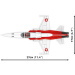 COBI: Gioco di costruzione dell’aereo Northrop F-5 Tiger II (5857)