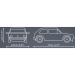 COBI: Kit di costruzione Volkswagen Golf Mk1 (24613)