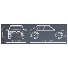 COBI: Lancia Delta HF - set da costruzione di auto (24508) immagine 4