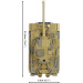 COBI: Panzer VI Tiger n. 131 set da costruzione (2588)