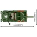 COBI: Seconda Guerra Mondiale 37 mm GMC M6 Fargo set di costruzione (3116) immagine 5