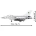 COBI: Set da costruzione Forze Armate F-16AM Fighting Falcon (5893) immagine 6