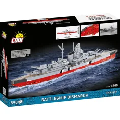 COBI: Set da costruzione della corazzata Bismarck - Seconda Guerra Mondiale (4854) immagine 5