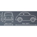 COBI: Set di costruzione Fiat Abarth 595 (24514)
