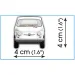 COBI: Set di costruzione Fiat Abarth 595 (24524)
