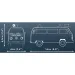 COBI: Set di costruzione Volkswagen T2b Camion dei Pompieri (24622)