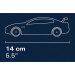 COBI: Set di costruzione auto da corsa Maserati Grandturismo GT3 R (24567)