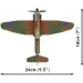 COBI: Spitfire Mk I N3200 Imperial War Museum Duxford modello da costruzione (5868)