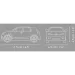 COBI: giocattolo da costruzione dellauto Renault 5 E-Tech gialla (24673) immagine 4