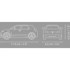 COBI: gioco di costruzione dellauto Renault 5 E-Tech bianca (24675) immagine 4