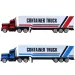Camion Container Truck 20 cm in due versioni diverse