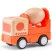Camion betoniera in legno con luci e suoni - Woddyland