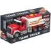Camion cisterna per il trasporto di carburante ToyStar rosso con effetti luminosi e sonori 36 cm