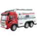 Camion cisterna per trasporto carburante telecomandato RC con effetti luminosi, scala 1/43, 27 MHz, 21 cm