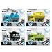 Camion con macchine da lavoro in diverse varianti