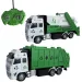 Camion con telecomando RC per rifiuti o container con luci 27MHz 1/36 20cm in due varianti
