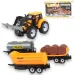 Camion da Ingegneria: Trattore da lavoro con diversi rimorchi 28cm