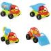 Camion da cantiere in plastica da 25 cm, vari modelli, 1 pezzo - Mondo Toys immagine 1