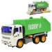 Camion da costruzione: Camion della spazzatura con meccanismo a volano 19 cm